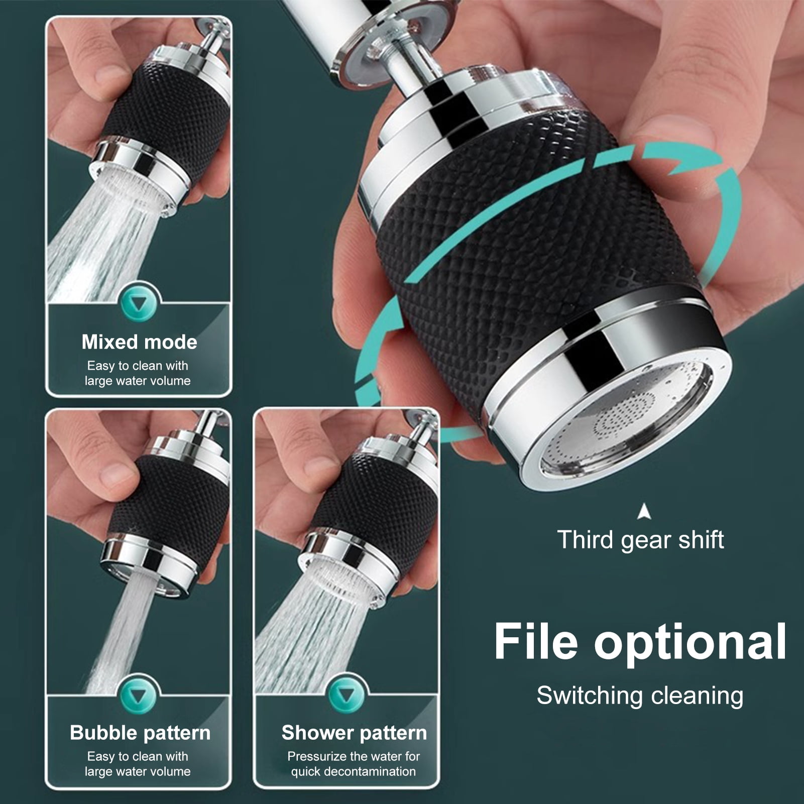 Photo inspiration: Fresh Look at Dianhelloya Adjustable Splash Proof Faucet Extender With 3 Water Flow