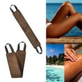 thumbnail image 1 of dianhelloya Back Lotion Applicator Skin-friendly Wearable Flocking Back Smooth Even Tan Lotion Applicator for Home Brown, 1 of 7