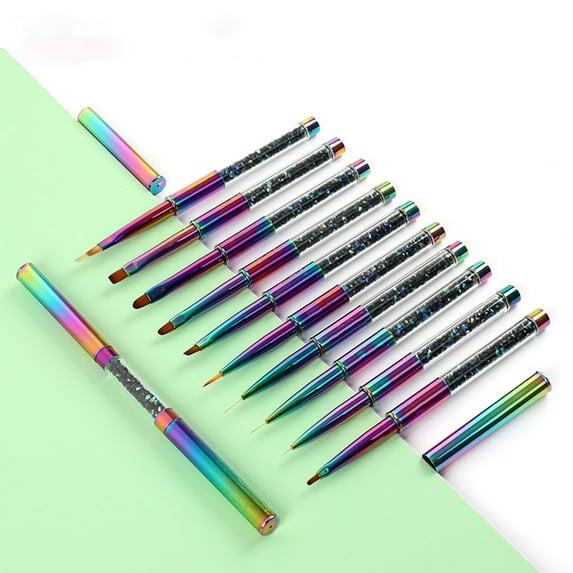 dianhelloya Colorful Nail Drawing Pen Create Stunning Nail Art Designs with Ease Multifunctional Nail Pen Beauty Supply K