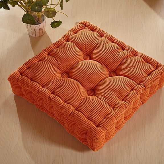 dianhelloya Cushion Pillow Thick Soft 40x40cm Chair Seat Room Tatami Mat for Home Decoration Red