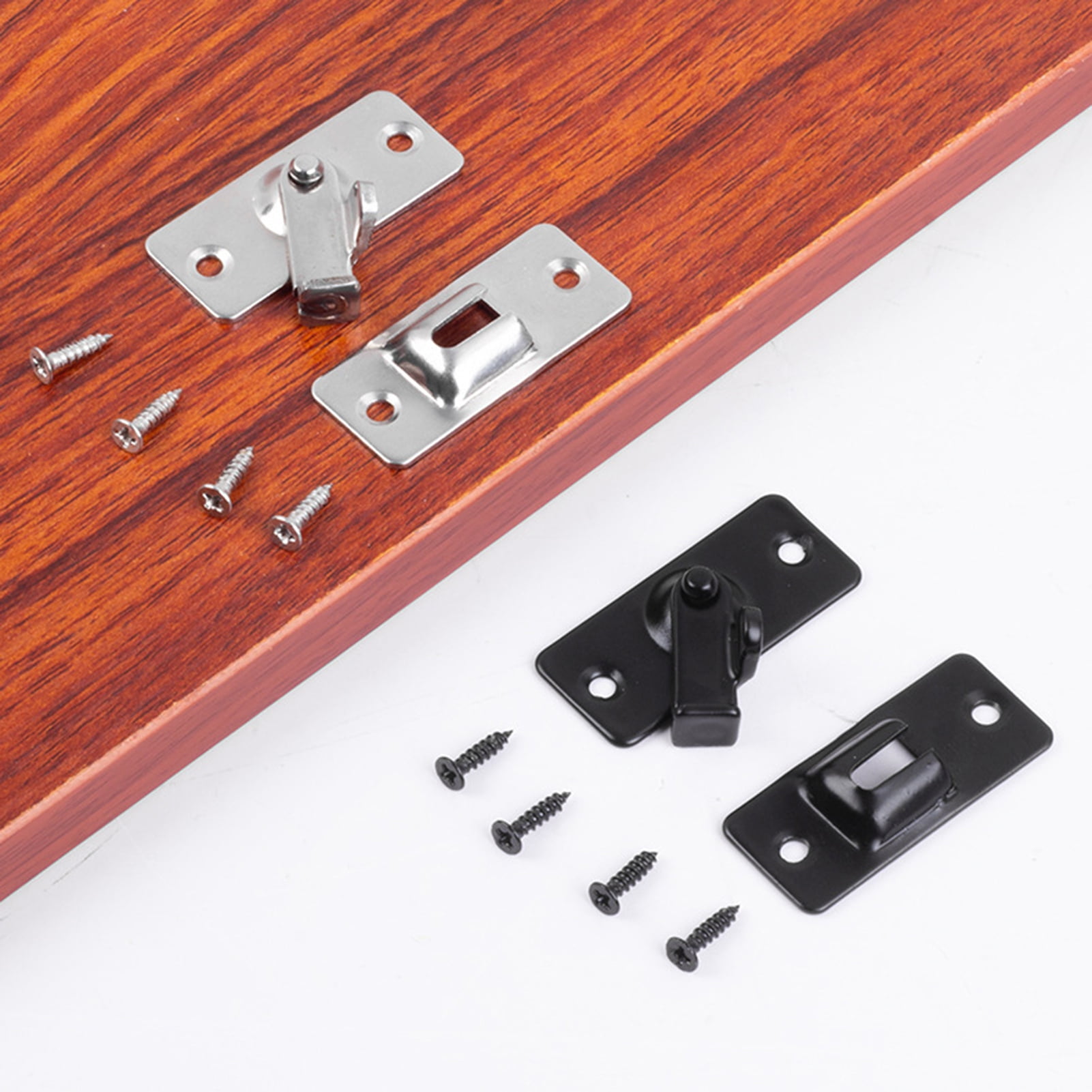 dianhelloya Door Hasp Latch Rustproof Corrosion Resistant Easy Assembly ...