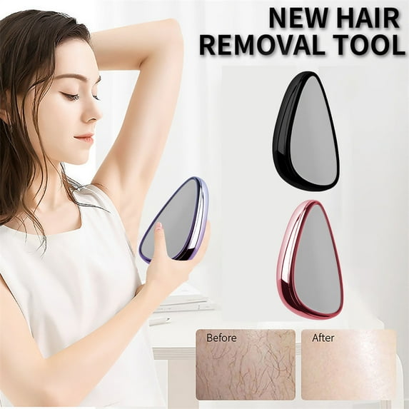 dianhelloya Hair Removal Epilator Painless Non-Irritation Reusable Compact Size Long-Lasting Effect Women Cordless Face Epilator Black