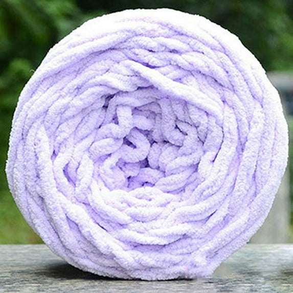 dianhelloya Knitting Yarn Soft Lightweight DIY Material Soft Knitting Sweater Knitwear Yarn for Towelling Sweater Scarf Cream