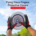 thumbnail image 1 of dianhelloya Men Gloves Anti-slip Breathable Quick Dry Wear Resistant Professional Protective Polyester Flying Discs Sport Gloves Riding Accessories 1 Pair Black Blue, 1 of 8