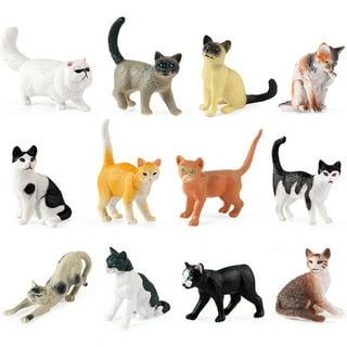 Miniature Plastic Cats