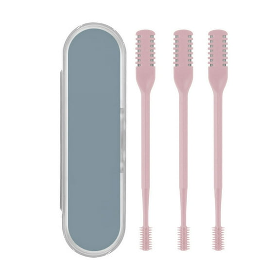 dianhelloya Nose Hair Remover Double-Head Manual 360 Degree Rotating Sharp Unisex Adults Nose Hair Trimming Tool Beauty Care