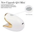 thumbnail image 1 of dianhelloya Portable Gel UV Nail Dryer with 3 LEDs Soft Lighting No Dazzling LED Nail Lamp to Quick Bake Dry Nail Polish Professional Home DIY Manicure Nail Dryer for Fast Curing Gel Polish White, 1 of 7