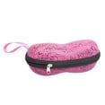 thumbnail image 1 of dianhelloya Portable Letters Zip Hook Glasses Protective Case Sunglasses Hard Storage Box Grey Hanging Hook, 1 of 6