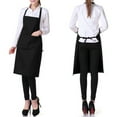 thumbnail image 1 of dianhelloya Solid Color Oil-resistant Restaurant Home Kitchen Cooking Protective Apron Green, 1 of 8