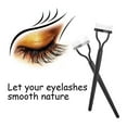 thumbnail image 1 of dianhelloya Steel Needle Eyelashes Extension Brush Comb Lash Separator Beauty Makeup Tool Foldable Handle, 1 of 8