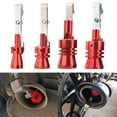 dianhelloya Universal Turbo Sound Whistle Modified Exhaust Pipe Sender Aluminum Alloy Tail