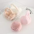 thumbnail image 1 of dianhelloya Warm hat Winter Earmuff Soft Plush Foldable Windproof Thicken Ear Protection Fluffy Solid Color Elastic Ear Cover Head Accessory Pink, 1 of 8