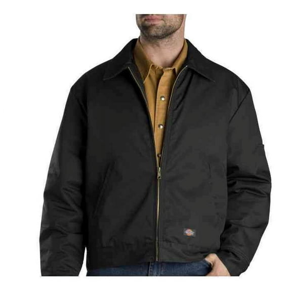 dickies men's big-tall insulated eisenhower jacket, dark brown, large tall