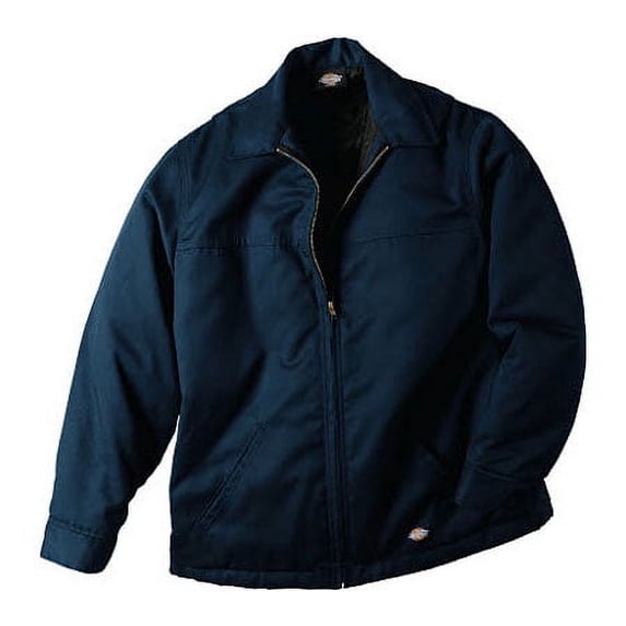 dickies mens hip length twill jacket, dark navy, 2x
