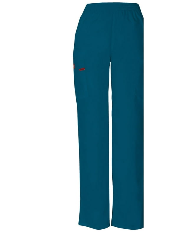 dickies missy fit natural rise pull-on pant scrub bottoms
