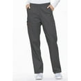 thumbnail image 1 of dickies women's eds signature scrubs missy fit pull-on cargo pant, pewter, medium, 1 of 7