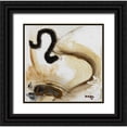 thumbnail image 1 of die Zakko, Art 15x15 Black Ornate Wood Framed with Double Matting Museum Art Print Titled - Leo, 1 of 4