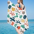 thumbnail image 1 of dinapents 75x150cm Beach Towel - Extra Large Turkish Square Print Microfiber Multi-Purpose Sandproof Sarong Mat, 1 of 3