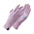 thumbnail image 1 of dinapents Cycling Gloves for Women Sun Protection Quick Dry Outdoor Sports Gloves Mesh Ice Silk Flip-Top Gloves for Outdoor, 1 of 2