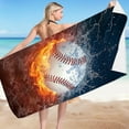 thumbnail image 1 of dinapents Extra Large 75x150cm Microfiber Beach Towel - Absorbent Quick Dry Sand-Free Towel for Adults, Reusable Picnic Blanket & Shawl, 1 of 3