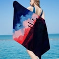 thumbnail image 1 of dinapents Extra Large Beach Towel 75x150cm - Quick-Dry Microfiber Printed Square Shawl with Sand-Resistant Technology, 1 of 3