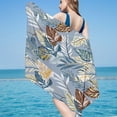 thumbnail image 1 of dinapents Oversized Square Bath Towel 75x150cm Summer Pattern - Absorbent Microfiber Quick Dry Towel for Travel, Camping & Poolside, 1 of 6
