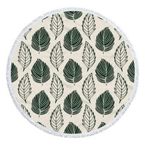 dinapents Watermelon Towel Collection - 100% Microfiber Circular Printed Beach Blanket with Anti-Sand Technology, Oversized Poolside Summer Essential