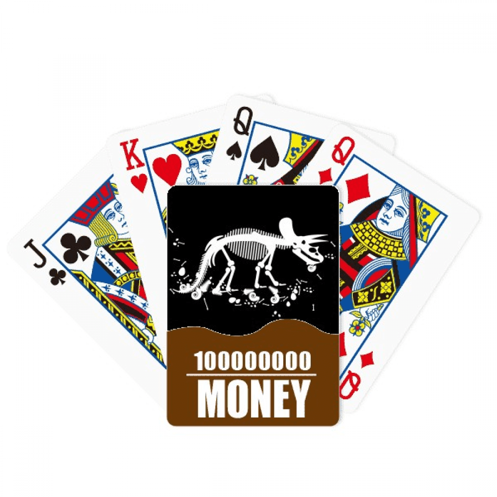dinosaur b bs miniature Poker Playing Card Funny Hand Game