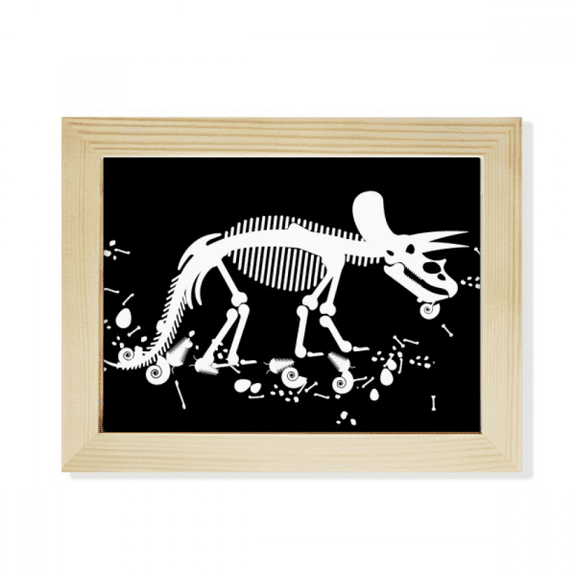 dinosaur b bs miniature desktop photo frame picture art decoration painting 6x8 inch