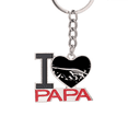 thumbnail image 1 of dinosaur b bs small Keychain Metal Keyring Holder Love PAPA Father, 1 of 3
