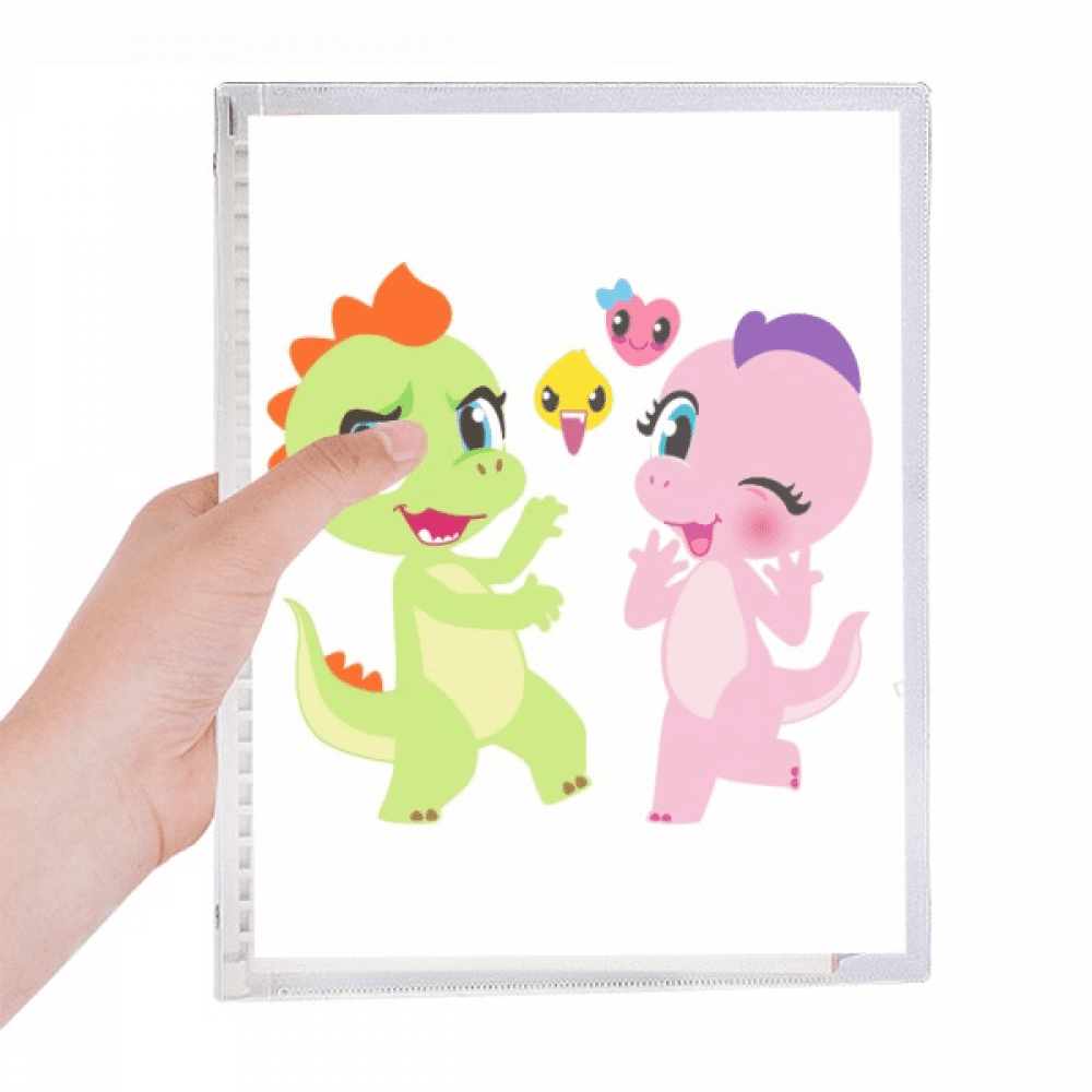dinosaur kingdom love you notebook loose diary refillable journal statiry