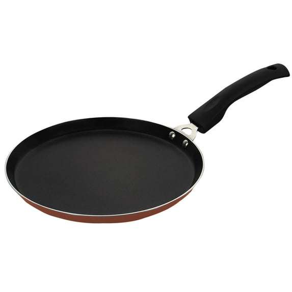 diollo Non Stick Dosa Tawa, Gas Stove Compatible Only - 25cm, Copper