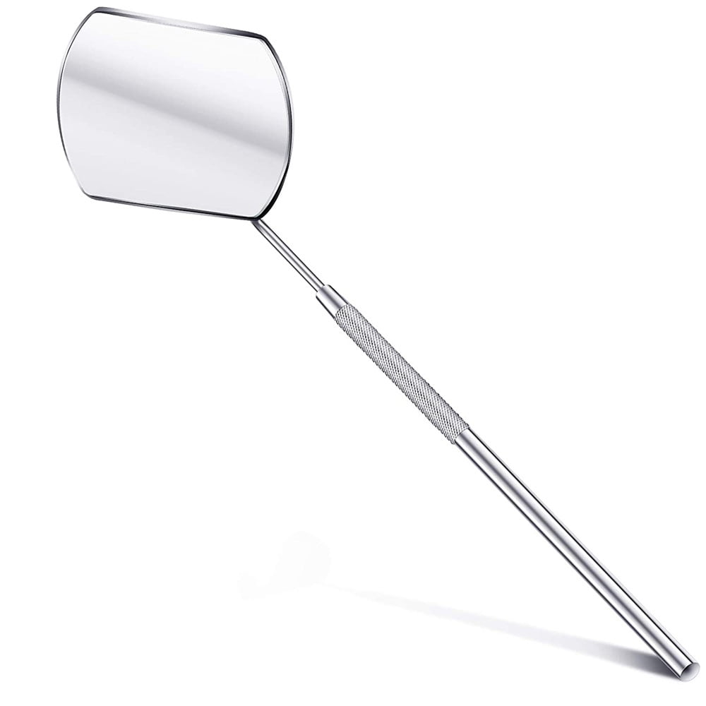 direct grafting eyelash handheld inspection mirror rectangular lens