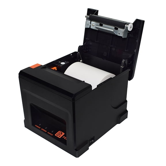 direct thermal printer 80mm Thermal Receipt POS Printer with Auto Cutter for Shipping Business Restaurant Kitchen Supermarket