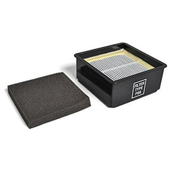 dirt devil ud70230, ud70222 type f66, vacuum cleaner filter assembly with carbon # 440003887