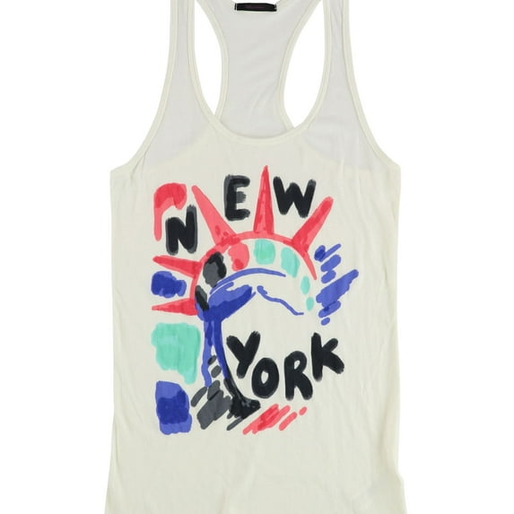 dirty violet Womens New York Tank Top, Multicoloured, Small