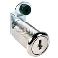thumbnail image 1 of disc tumbler cam lock, nickel, key c390a, 1 of 1