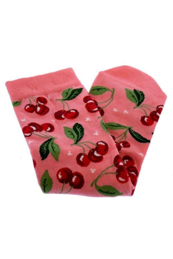 mickey pink cherry socks