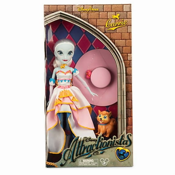disney parks attractionista carrie doll toy fantasyland new with box
