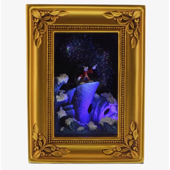 disney parks gallery of light olszewski fantasia sorcerer mickey new with box