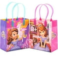 thumbnail image 1 of disney princess sofia party favor goody small gift bag (12 bags), 1 of 1