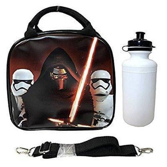 disney star wars kylo Ren & storm troopers lunch bag - black
