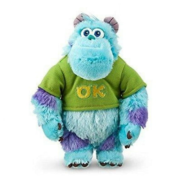 disney sulley mini bean bag plush - monsters university - 8 1/2''