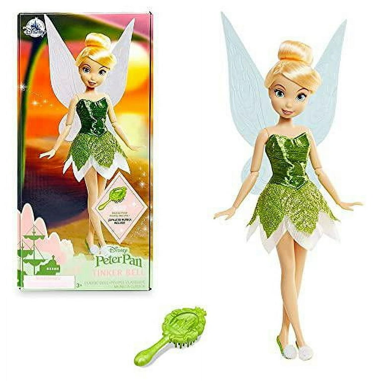 disney tinker bell classic doll - peter pan - 10 inches