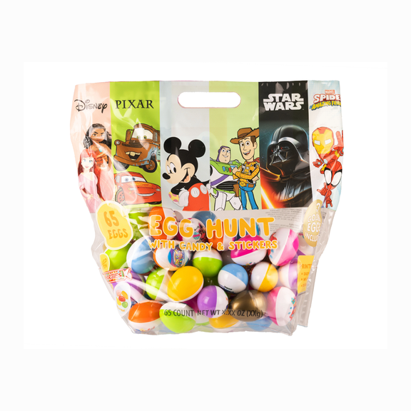 Disney ultimate mix 65ct egg bag with candy