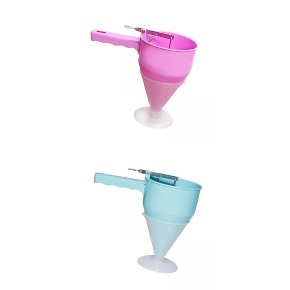 dispenser,Batter Dispenser Balls Tools 8mm, Batter Dispenser With Handle Waffle,Funnel Dispenser Gourmet Pourer Kitchen Tool, Maker Cooking Tools Takoyaki Balls,Baking Cupcakes Dessert