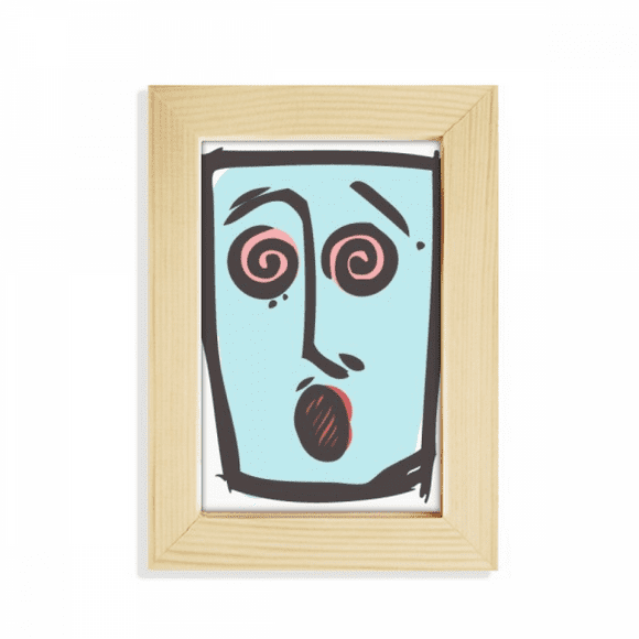dizzy fsketch happy desktop display photo frame picture art painting 5x7 inch