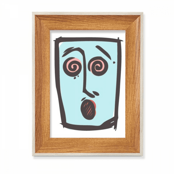 dizzy fsketch happy desktop wooden photo frame display picture art painting multiple sets