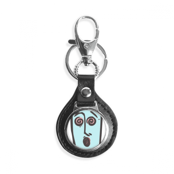 dizzy fsketch happy key link chain keyholder finder hook metal
