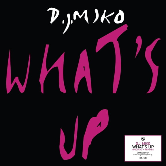 Dj Miko What's Up Ltd Analog (Vinyl Record)